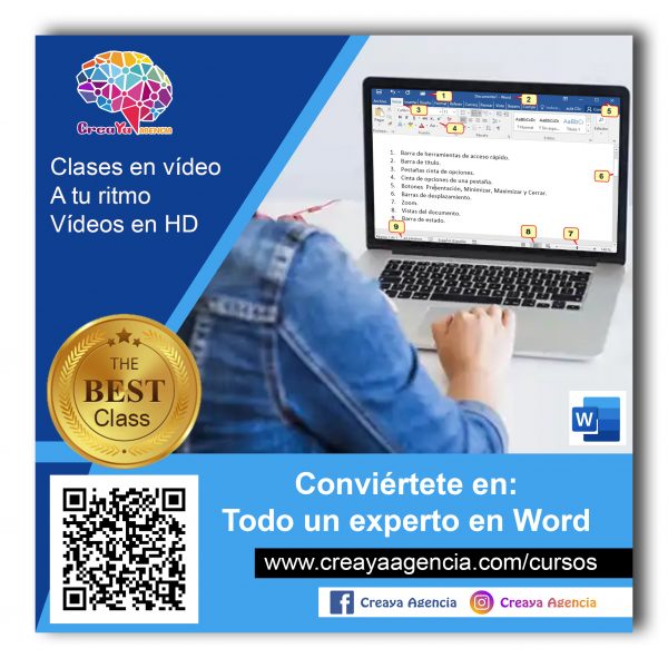 Caja Word creaya agencia
