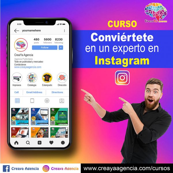 caja experto en instagram creaya agencia caja pequeña