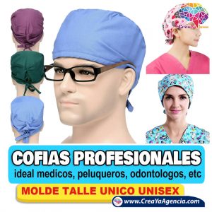 Cofias Profesionales uniformes Creaya agencia