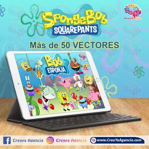 CreaYa Agencia Personajes Bob Esponja