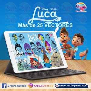CreaYa Agencia Personajes LUCA Disney
