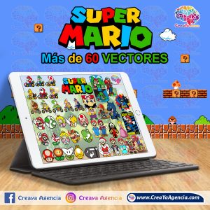 CreaYa Agencia Personajes Mario Bros