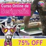 Curso de serigrafia caja creaya agencia CAJA pequeñita online