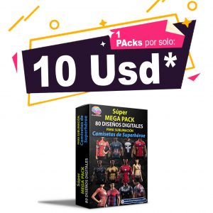 Promocion 1 pack full print