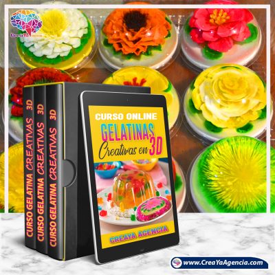 Gelatina Creativa 3D CreaYa Agencia curso